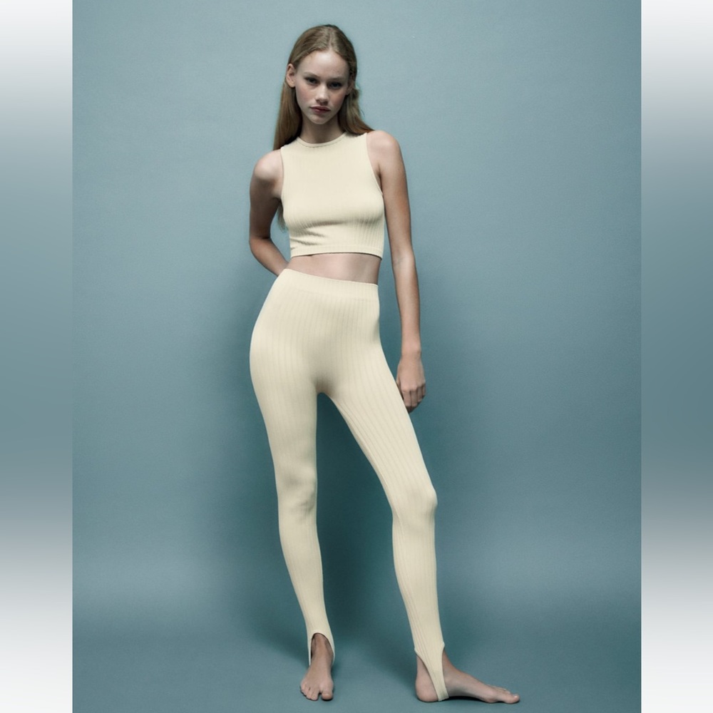 Zara set seamless  leggings and top